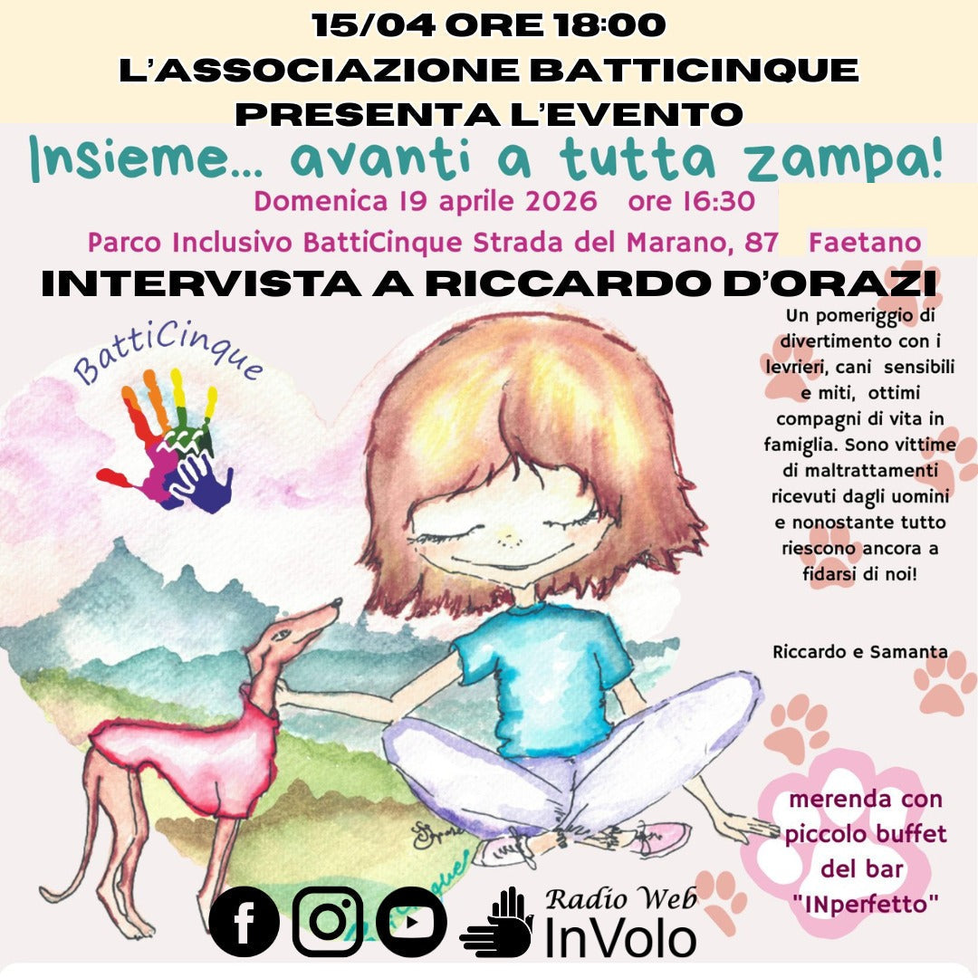 Insieme... Avanti a Tutta Zampa: Quando l'Eleganza Incontra la Solidarietà a San Marino  "Domenica 19 aprile"